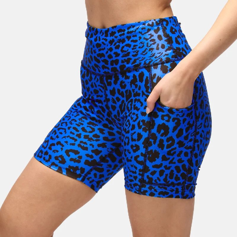 Urban Sneakers Cobalt Cat Running Shorts