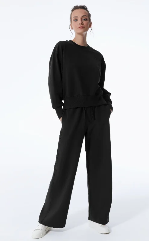 Outdoor Clothing Lea Elastic Waist Pants Black