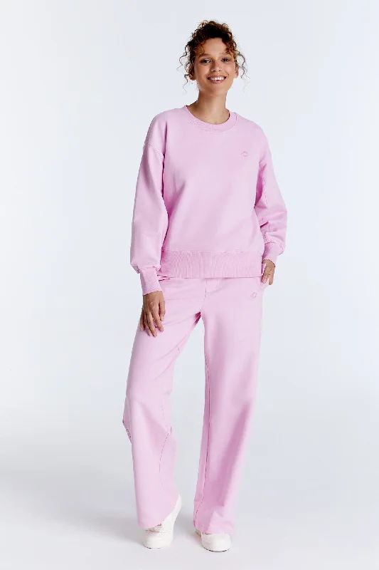 Versatile Looks Lea Elastic Waist Pants Lavender