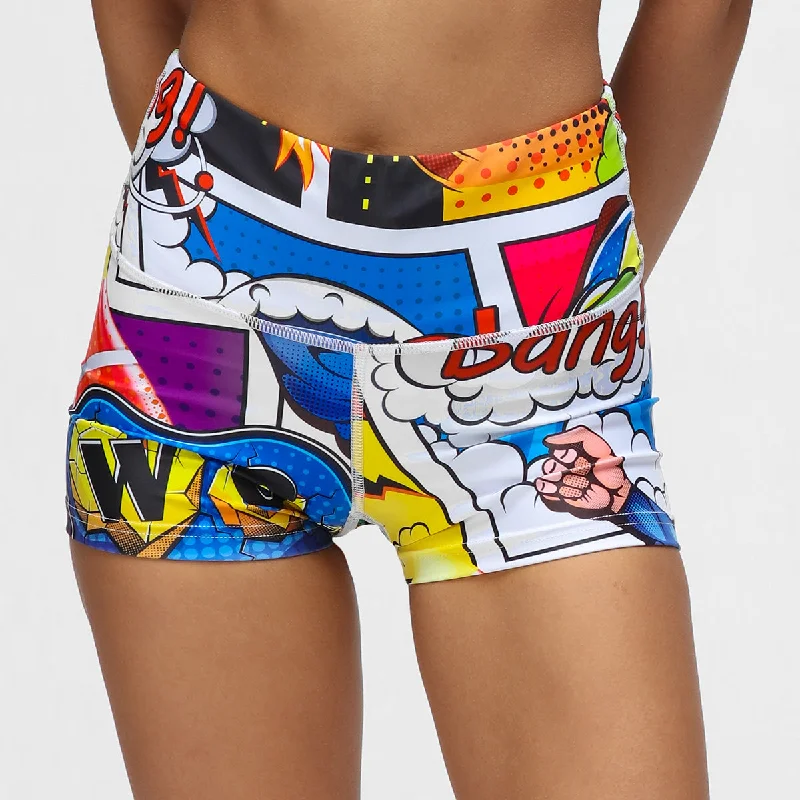 Modern Backpacks Comic Book TikiBooty Shorts