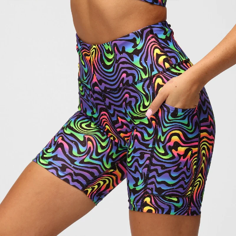 Dapper Suits Cosmic Vortex Running Shorts