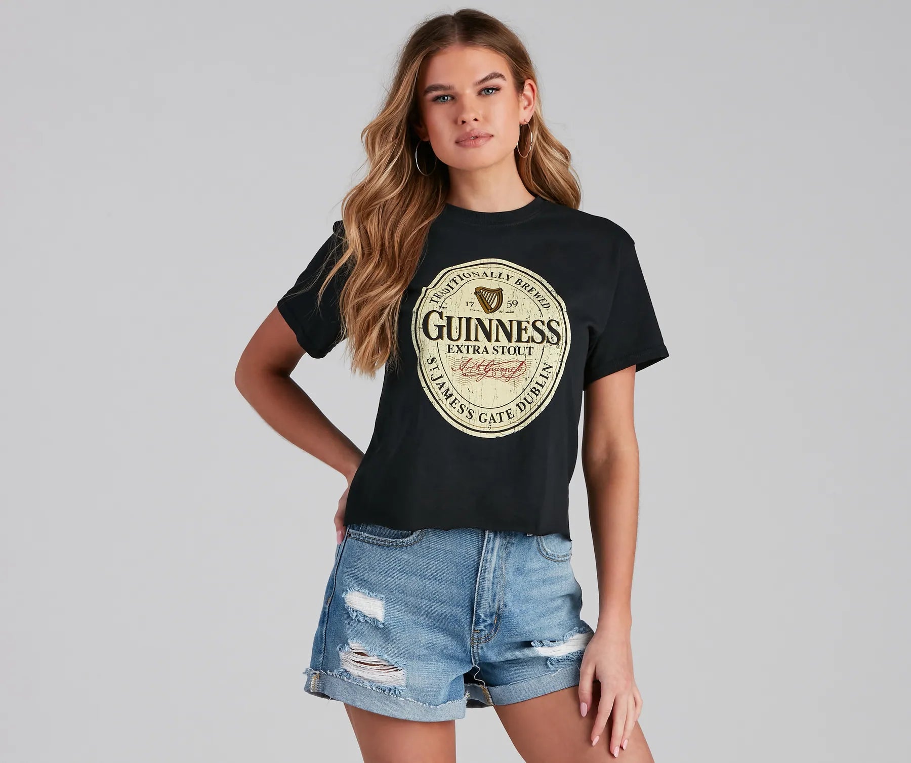 Sports Pants Drink Guinness Graphic Tee