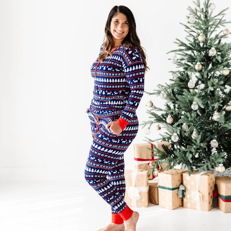 Trendy Blazers Deer Santa Mama Pants