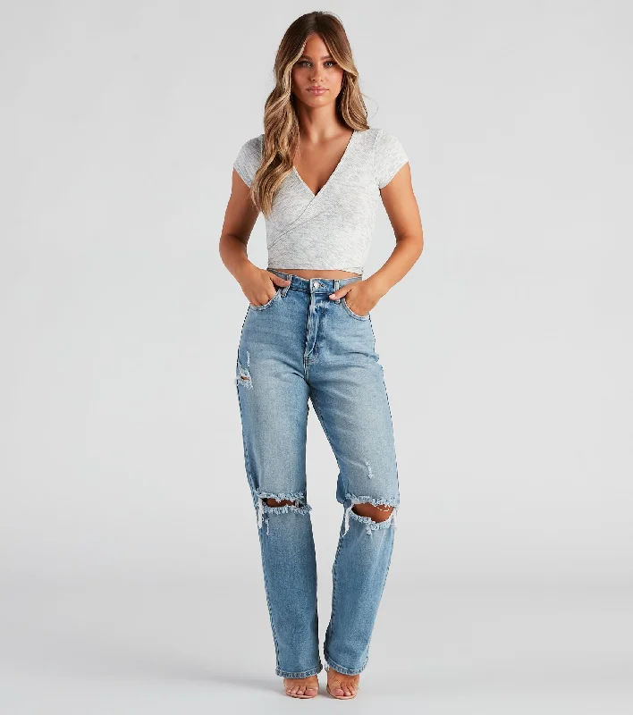 Formal Jackets First Place Surplice Wrap Top