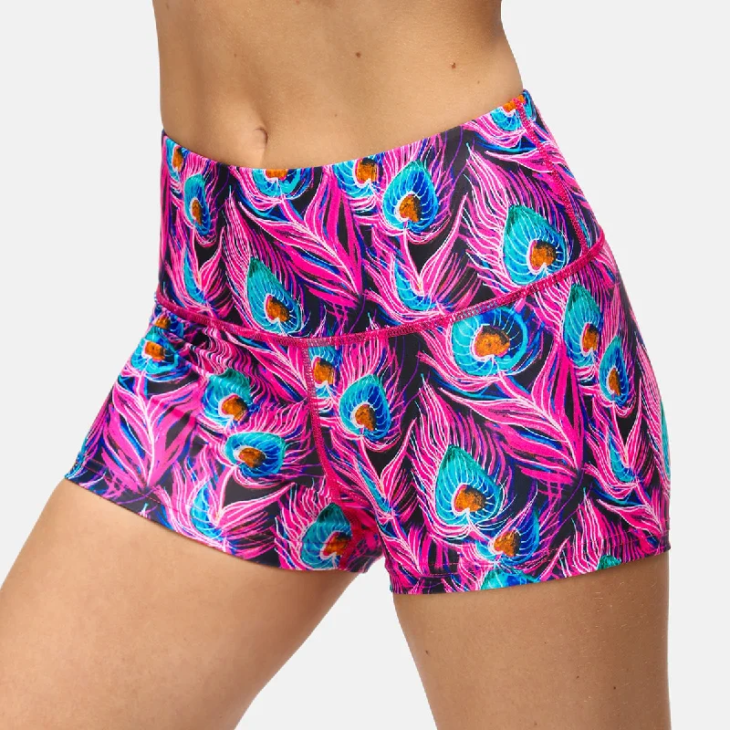 Warm Essentials Flamboyant Feathers TikiBooty Shorts