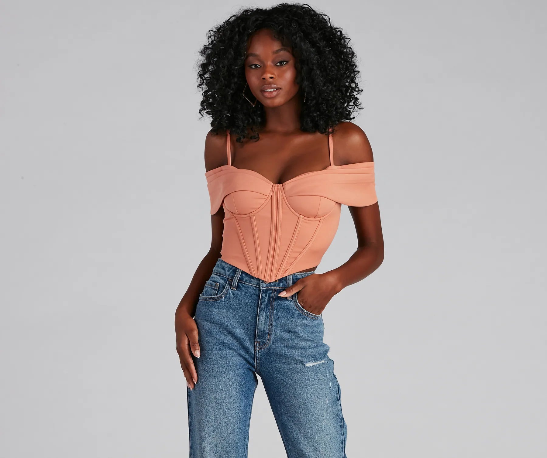Classic Wear Forever Femme Cold Shoulder Corset