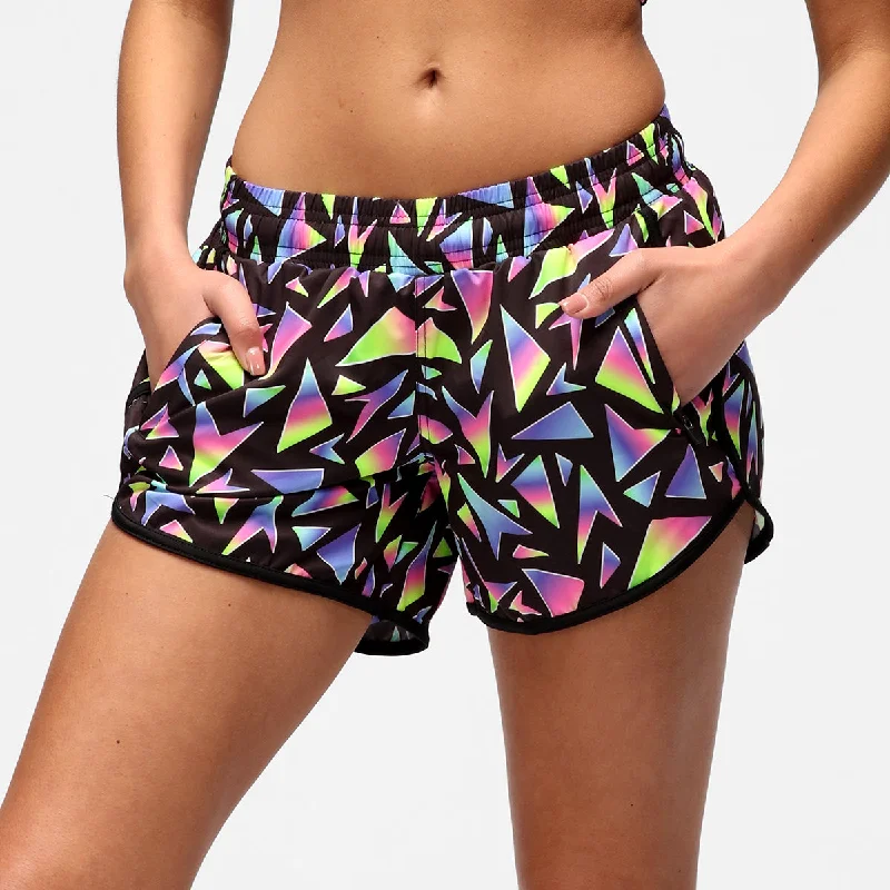 Casual Outfit Glam Rock Loose Fit Workout Shorts