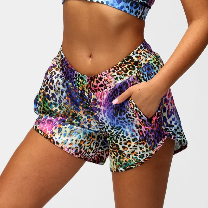 Effortless Comfort Glamour Puss Loose Fit Workout Shorts