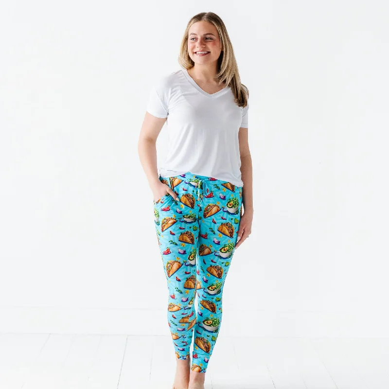 Comfy Hoodies Let's Taco-Bout It Women's Pants