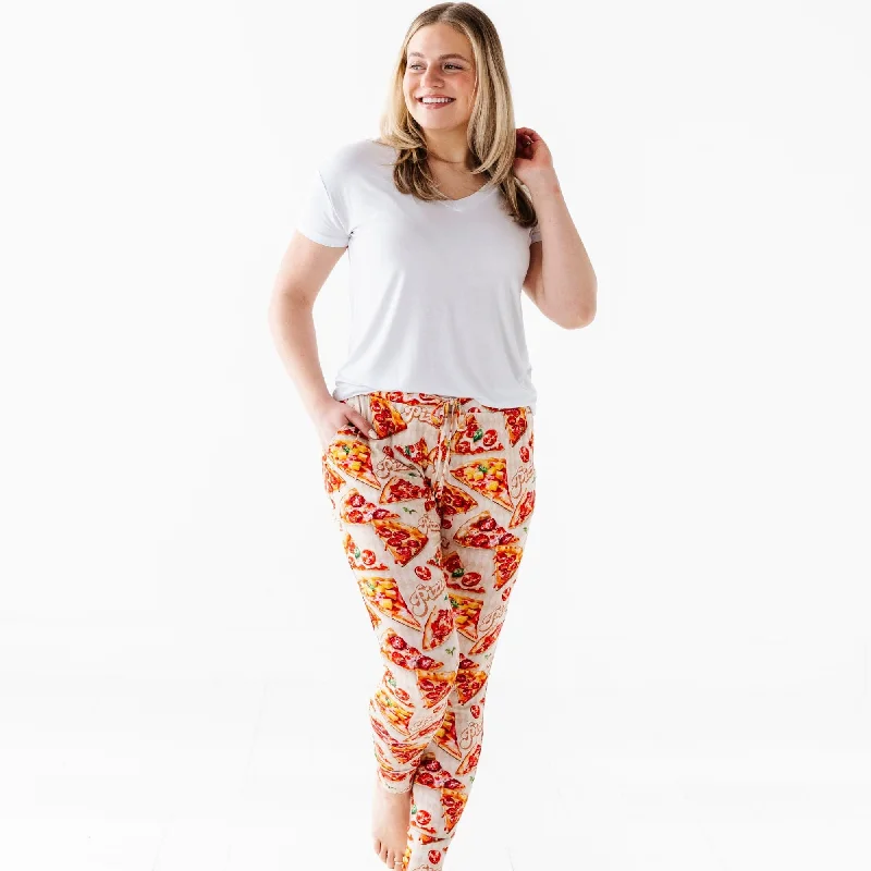 Premium Fit Little Pizza Heaven Women's Pants