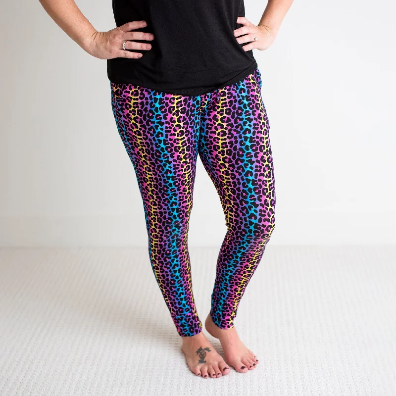 Warm Essentials Livin' La Cheetah Loca Mama Pants