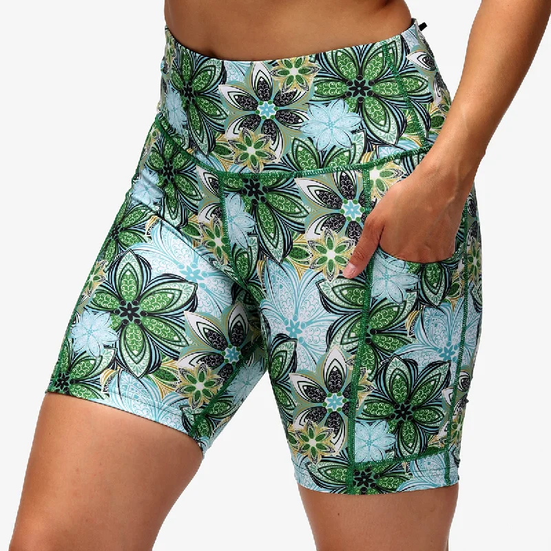 Simple Wardrobe Mandala Running Shorts