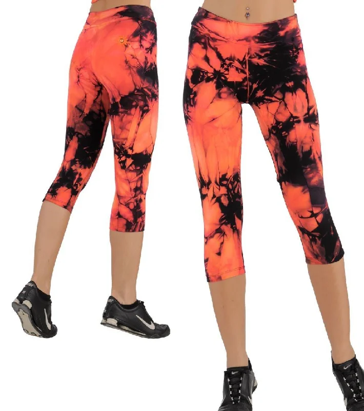 Street Style Margarita Activewear Fuego Capri 51275T