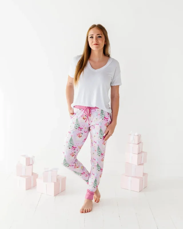 Sporty Sneakers Merry Little Pinkmas Women's Pants
