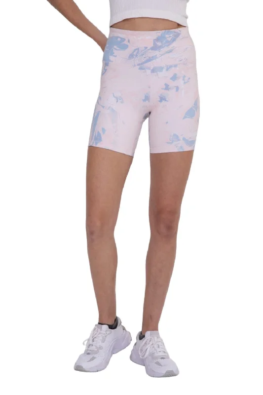 Comfortable Pants Mono B Cotton Candy High-Waist Bike Shorts APH-B0264