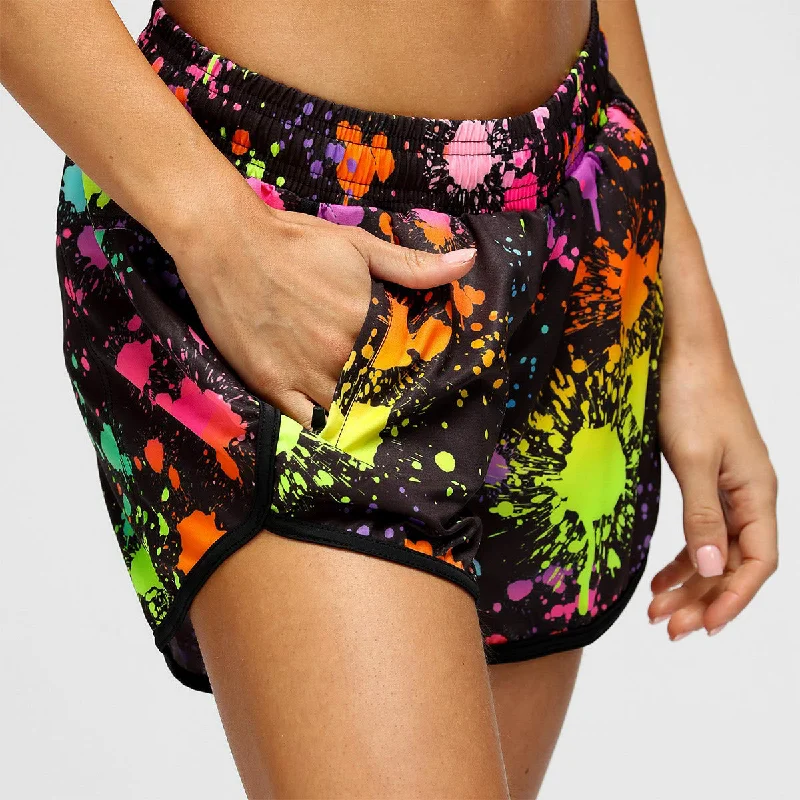 Sweater Vest Mr Motivator Colour Splash Loose Fit Workout Shorts