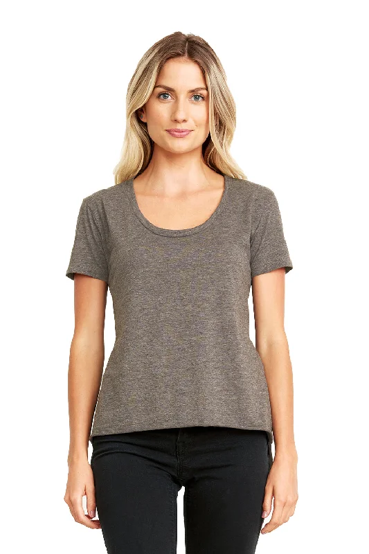 Next Level Womens Festival Short Sleeve Crewneck T-Shirt - Ash Grey - Closeout