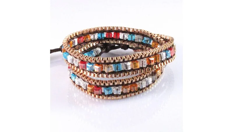 Cozy Looks OMG Bling Hand Made Wrap Bracelet