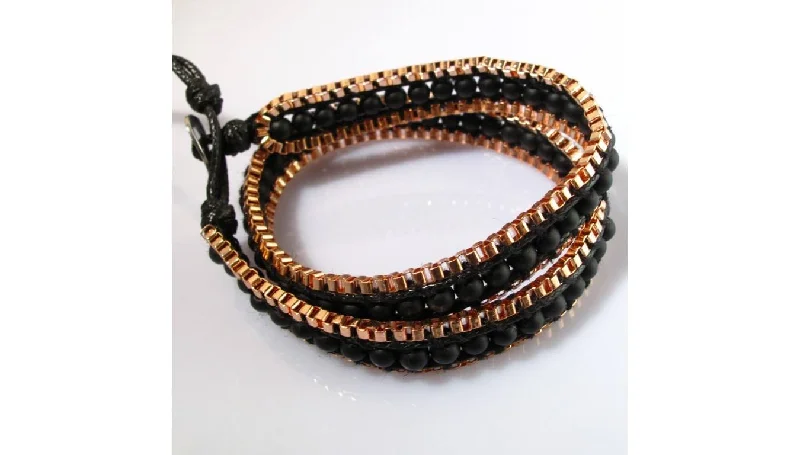 All-Weather Wear OMG Bling Hand Made Wrap Bracelet