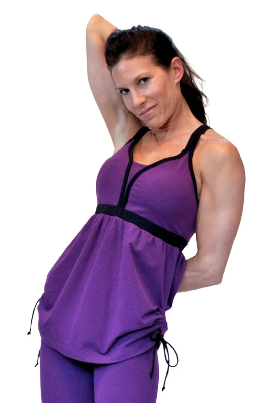 Casual Essentials One Step Ahead Brushed Supplex Harmony Tank 2073