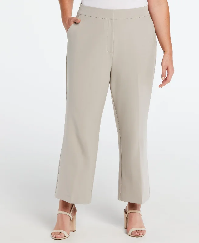 Plus Size Cropped Culotte Pant