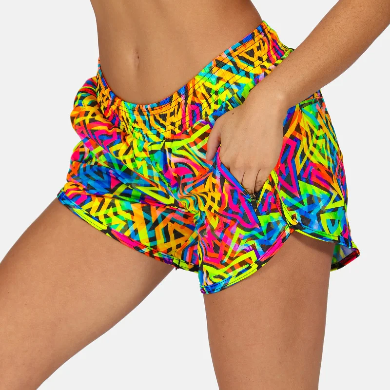 Cool Hoodies Prism Loose Fit Workout Shorts