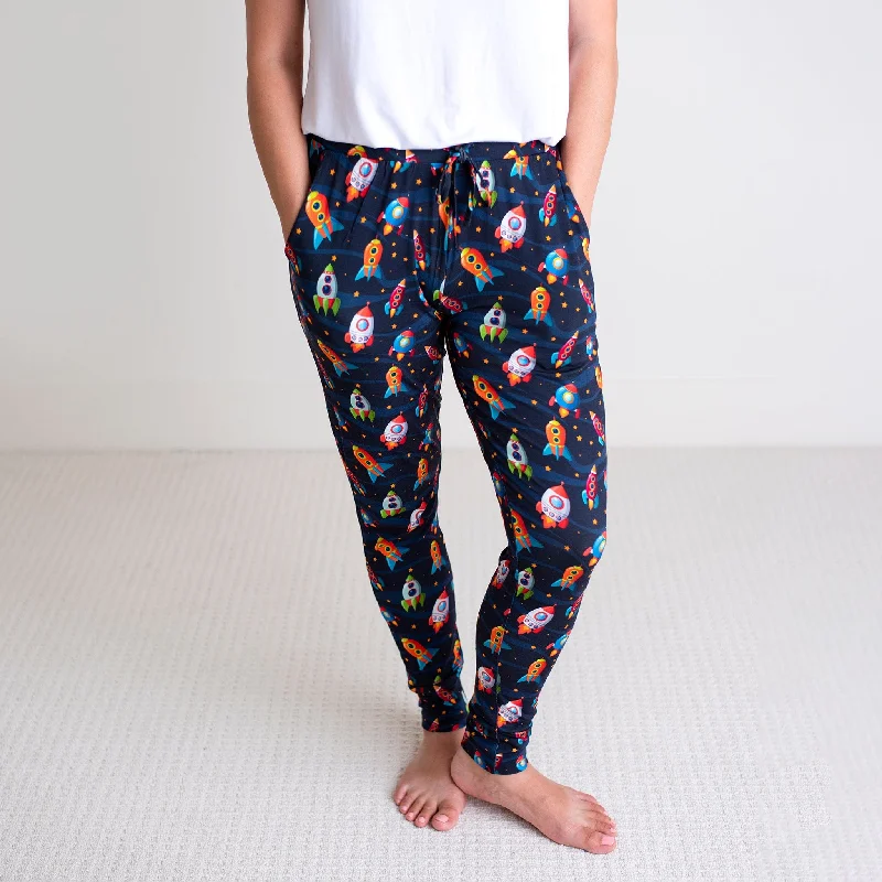Easygoing Look Space Jammies Mama Pants