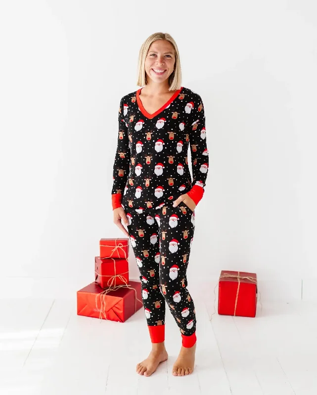 Basic Fashion Snow Ho Ho Women's Pants