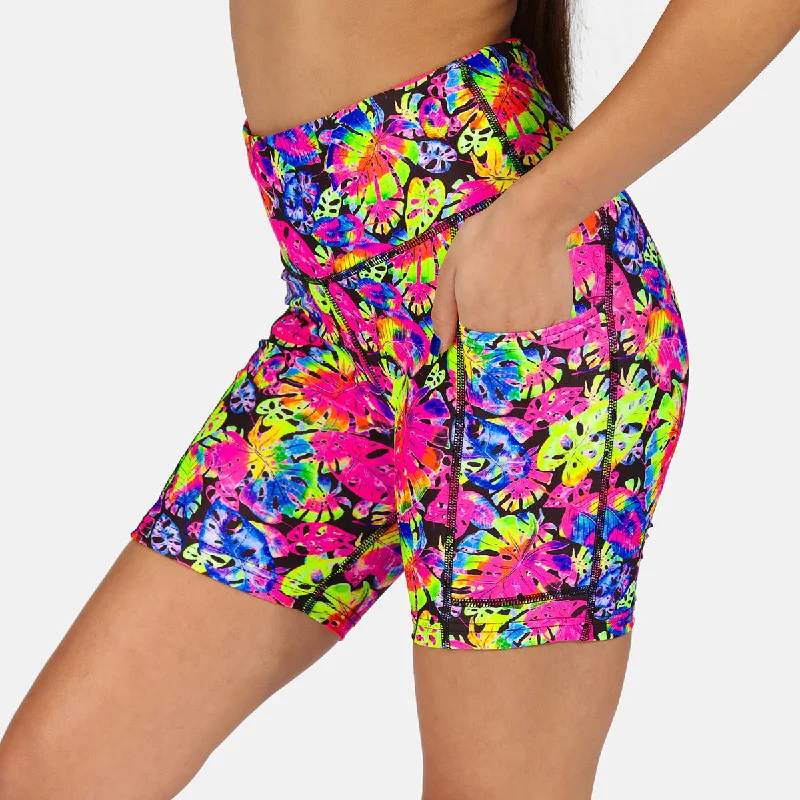Luxury Suits Summer Palm Running Shorts