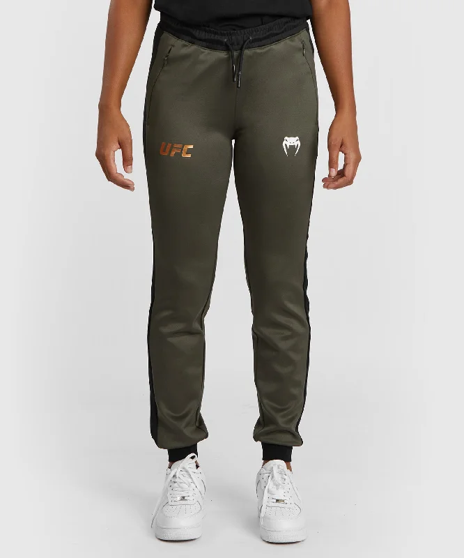 Wool Suits UFC Adrenaline by Venum Fight Week Women’s Performance Jogging Pants - Khaki/Bronze Wool Suits UFC Adrenaline by Venum Fight Week Women’s Performance Jogging Pants - Khaki/Bronze