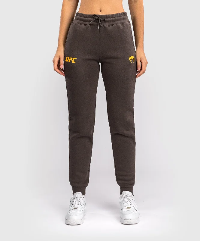 Sporty Styles UFC Fusion by Venum Fight Week Women’s Cotton Pant - Solid Earthen Brown