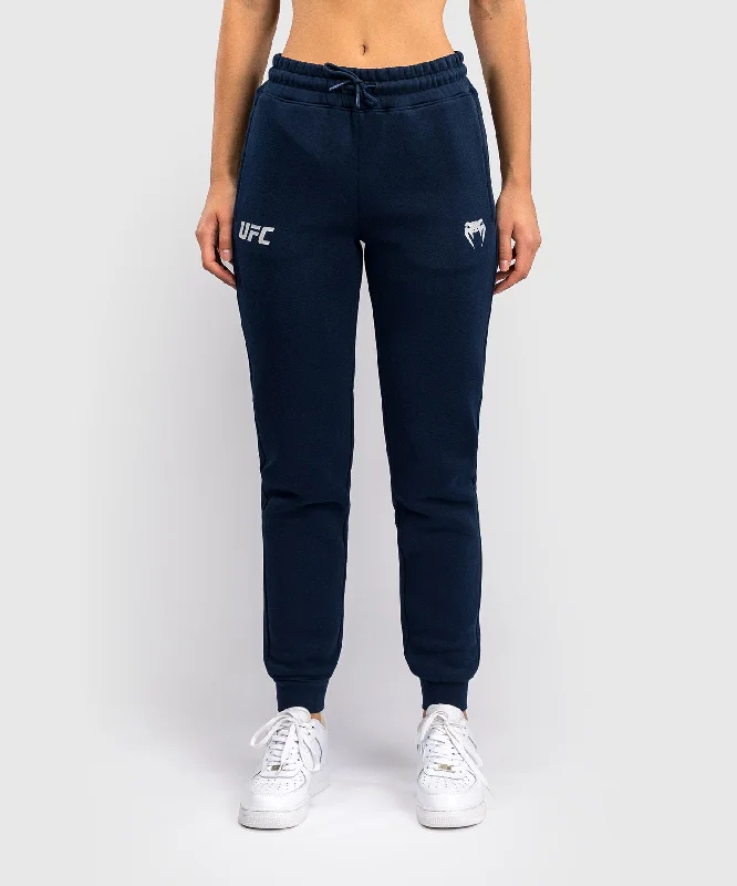 Smart Casual Wear UFC Fusion by Venum Fight Week Women’s Cotton Pant - Solid Oceanic Blue