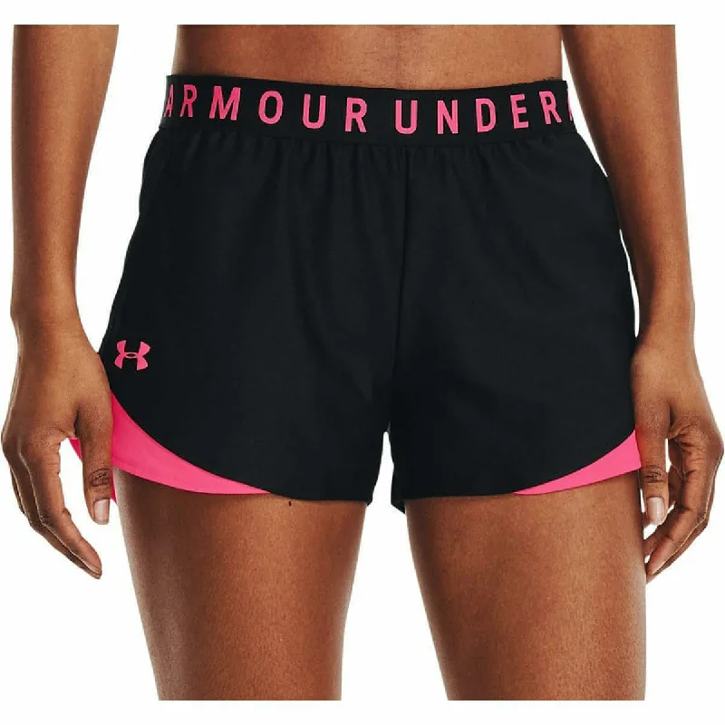 Lightweight Outerwear Under Armour Play Up 3.0 Womens Running Shorts - Black