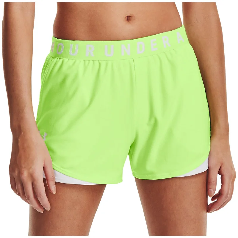 Urban Essentials Under Armour Play Up 3.0 Womens Running Shorts - Green