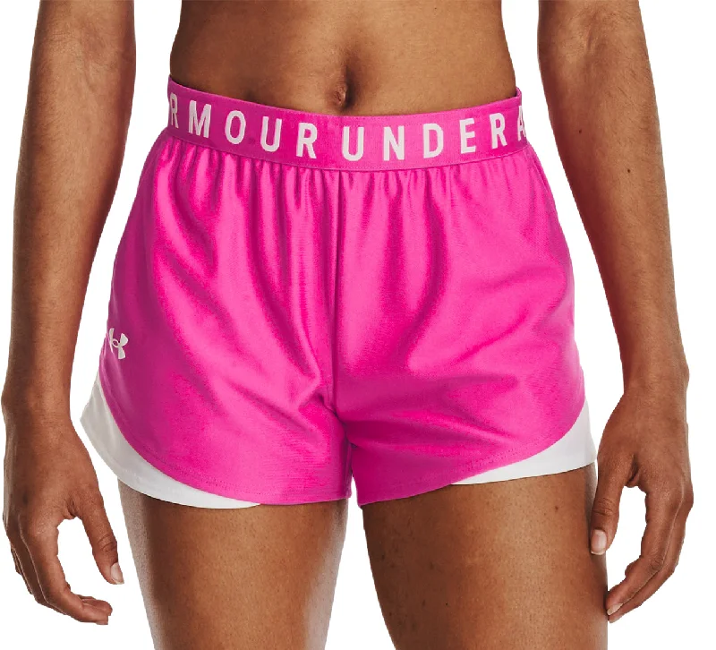 Trench Coats Under Armour Play Up 3.0 Womens Running Shorts - Pink