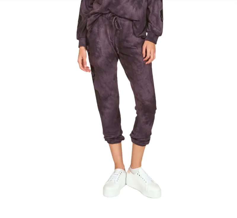Cozy T-Shirts Vintage Havana Tie Dye Skull Jogger S10958