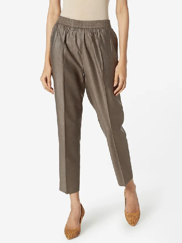 Lightweight Apparel Zuba Dark Grey Ethnic Pants