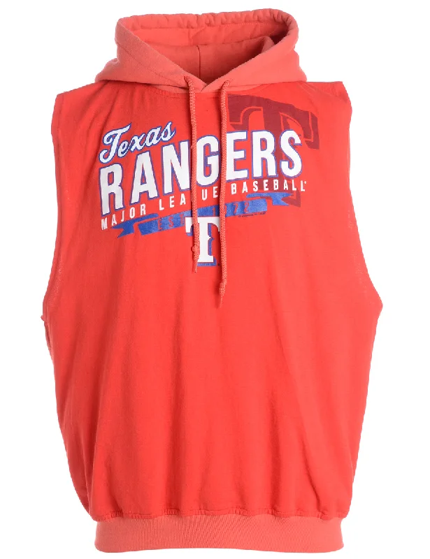 Label Sleeveless Tyler Hooded Sweatshirt